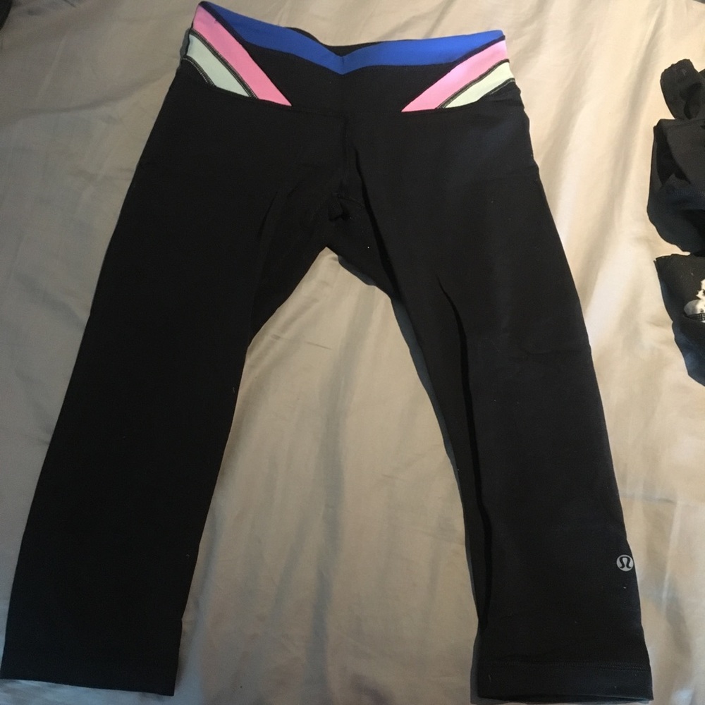Lululemon Multicolor Crop Leggings